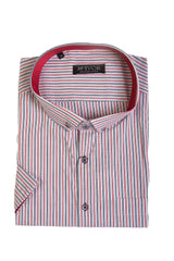 Mcivor Kelly Red Stripe Shirt Red