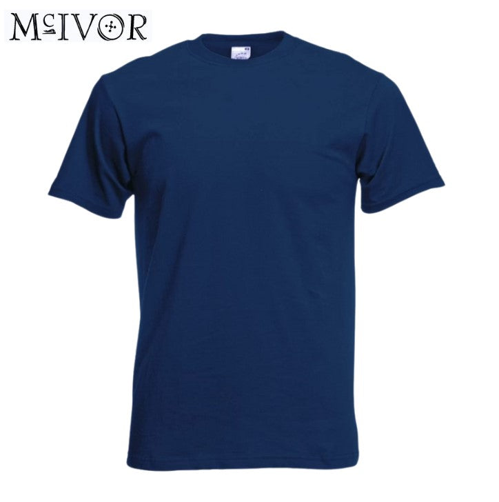 Mc Ivor Crew Neck Navy T-Shirt Navy