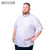 Mc Ivor Oisin Lilac Check Short Sleeve Shirt