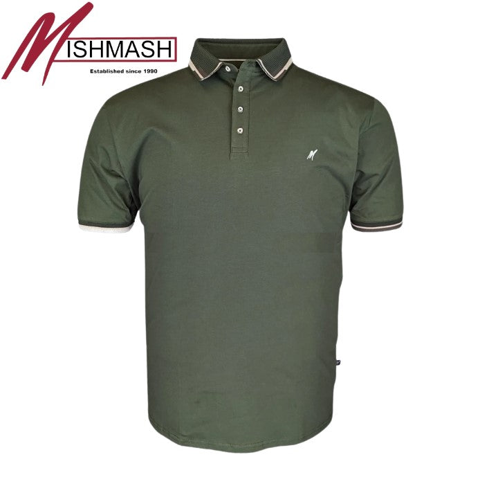 Mish Mash X-Long Carlo Green Polo Shirt Green