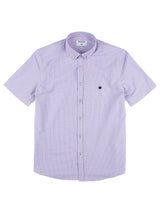 Mish Deck Pale Red & White Check Shirt Red