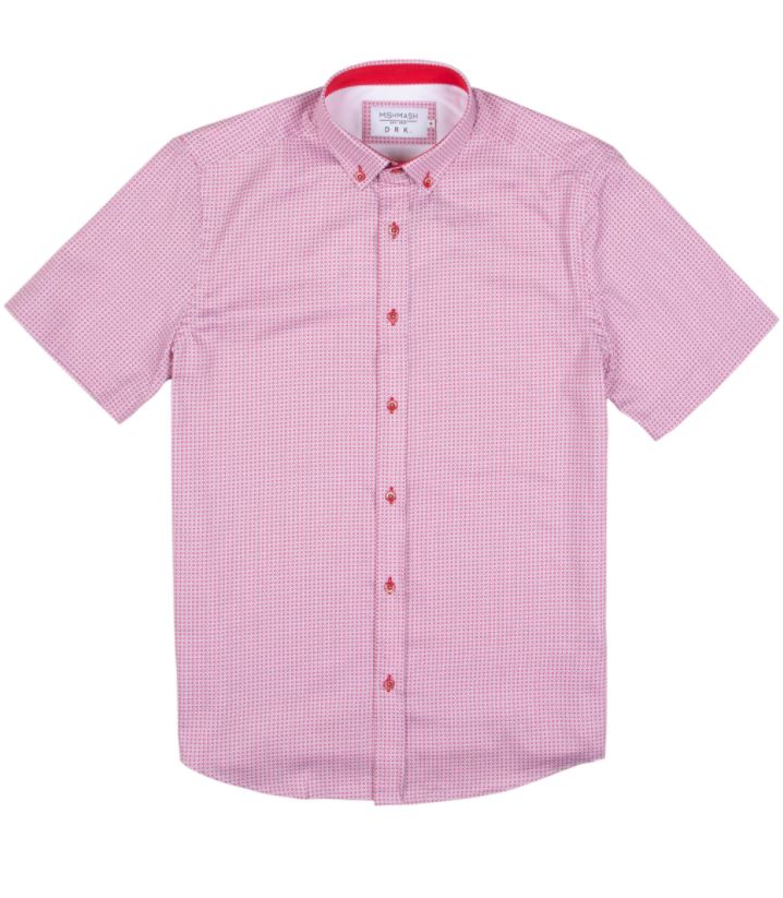 Mish Mash Gonzolo Pale Red Shirt Red