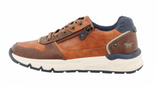 Mustang Side Zip Cognac Runners Brown