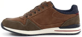 Mustang Side Zip Brown Runners Brown