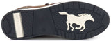 Mustang Side Zip Brown Runners Brown