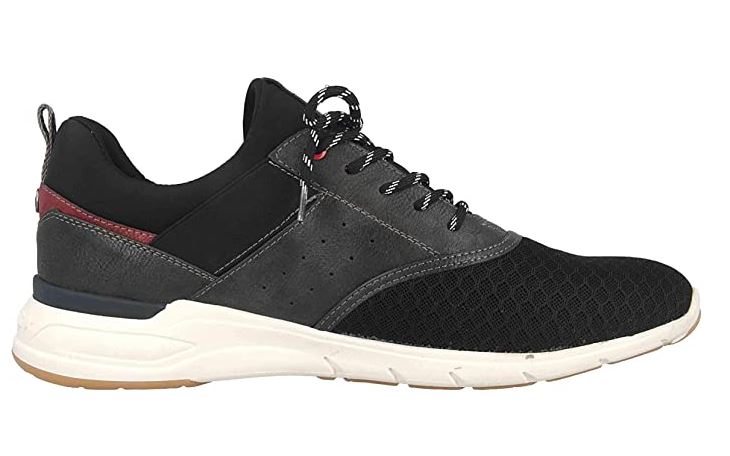 Mustang Black Mesh Shoes Black