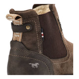 Mustang Side Zip Brown Chelsea Boot Brown