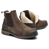 Mustang Side Zip Brown Chelsea Boot Brown