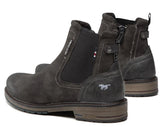 Mustang Chelsea Graphite Side Zip Boot Grey