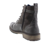 Mustang Side Zip Graphite Boots Grey