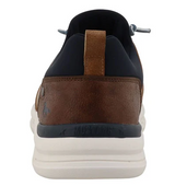 Mustang Navy & Brown Mesh Runners Navy