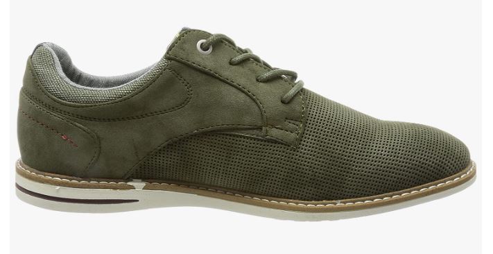Mustang Oxford Olive Shoes Green