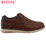 Mustang Oxford Side Zip Brown Shoes Brown