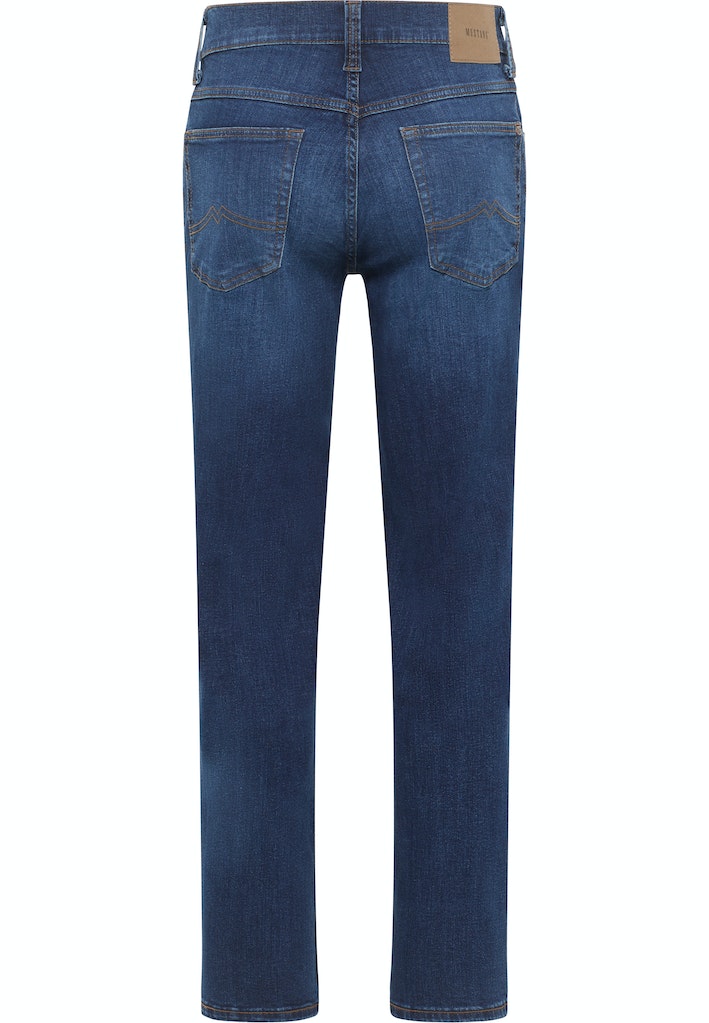 Mustang Tramper Blue Wash Stretch Jeans Blue