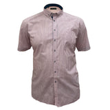 Mc Ivor Noah Pink & Navy Check Shirt Pink