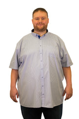 Mc Ivor Odhran Sky Blue Check Shirt Sky Blue