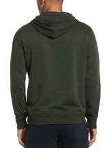 Penguin Sticker Pete Dark Forest Hoodie Green