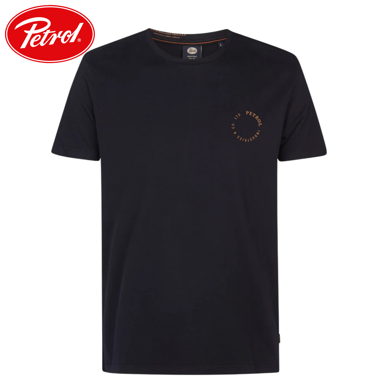 Petrol Arapaho Logo Black T-Shirt Black