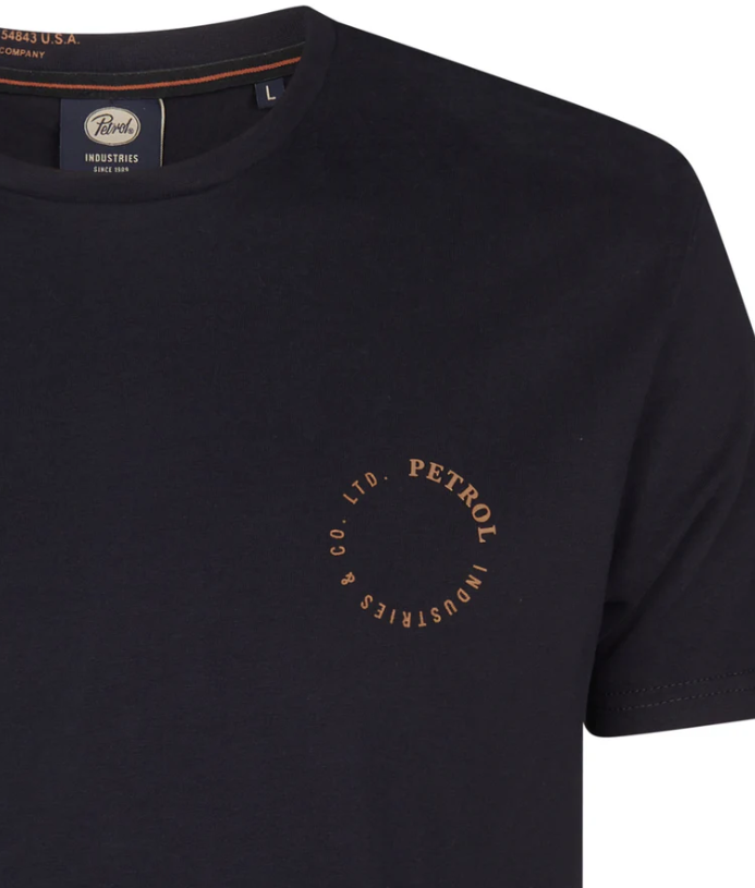 Petrol Arapaho Logo Black T-Shirt Black