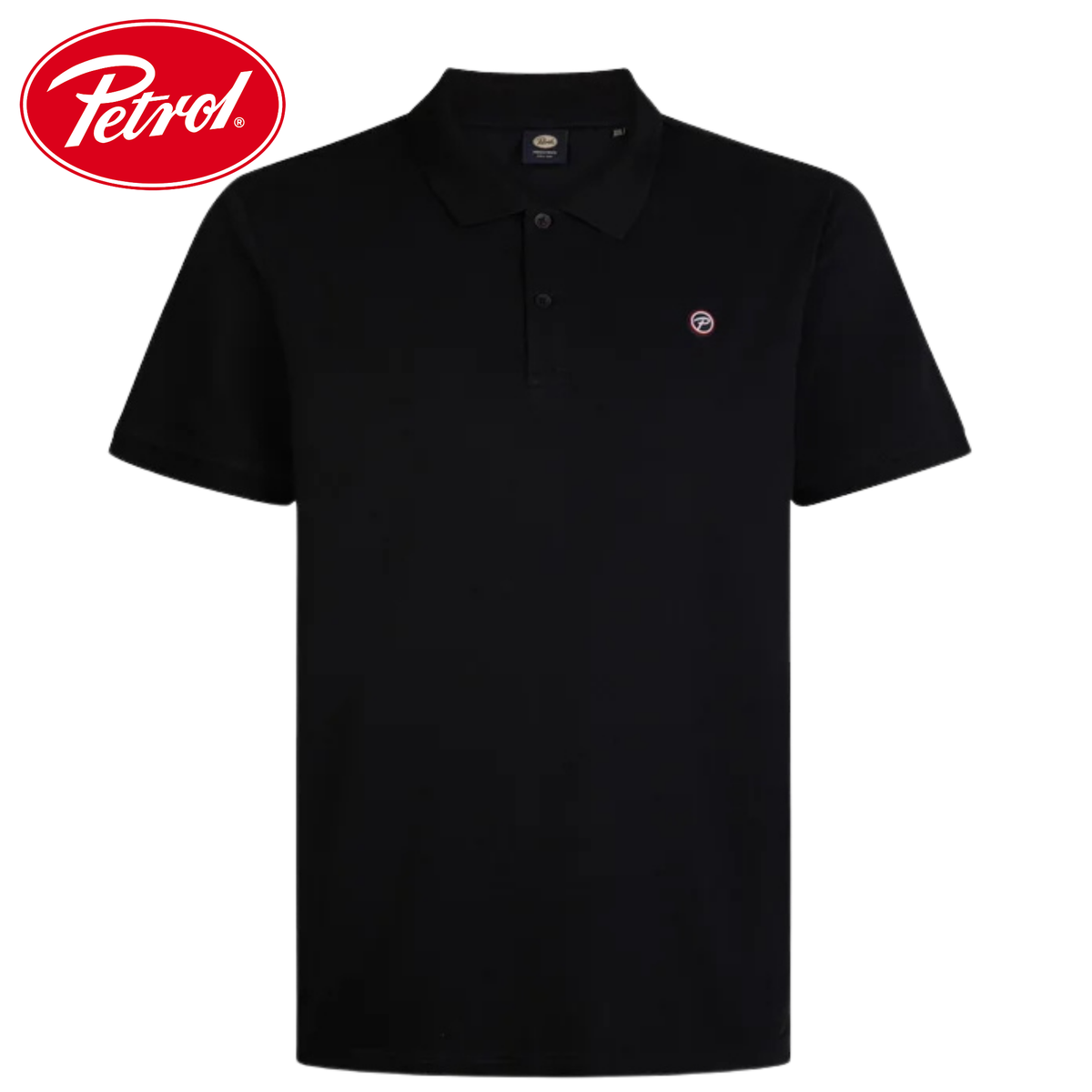 Petrol Missoula Classic Black Polo Shirt Black