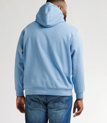 Petrol Flagstaff Logo Sky Blue Hoodie Blue