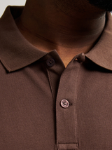Petrol Missoula Classic Brown Polo Shirt Brown