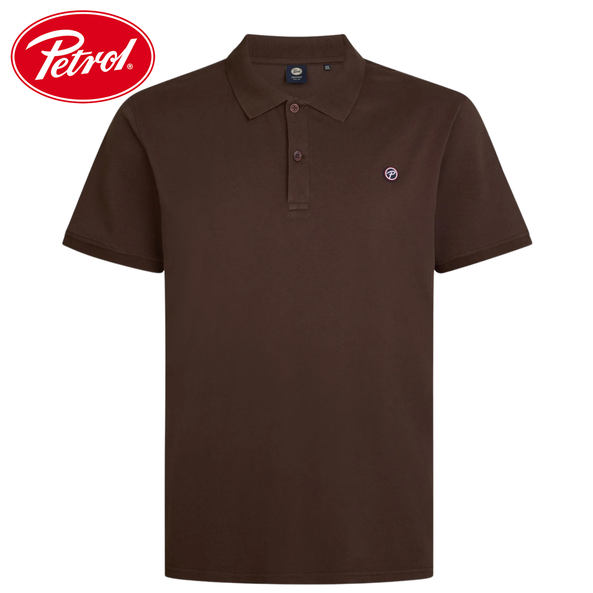 Petrol Missoula Classic Brown Polo Shirt Brown