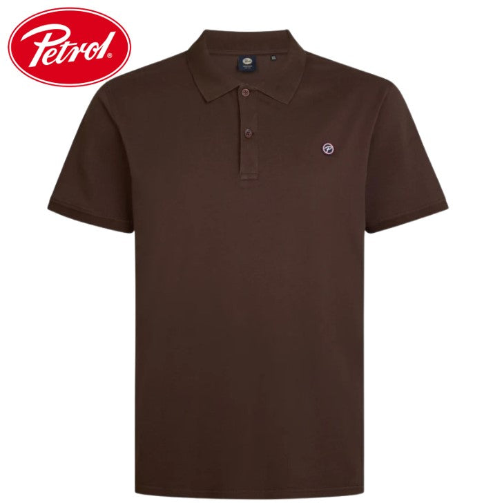 Petrol Missoula Classic Brown Polo Shirt Brown