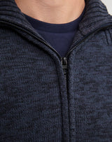 Petrol Gambell Full Zip Navy Knit Navy