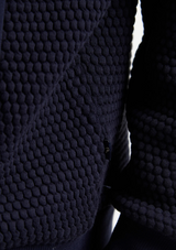 Petrol Sitka Full Zip Rib Navy Sweater Navy