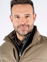 Pre End Frodo Quilted Brown Harrington Brown