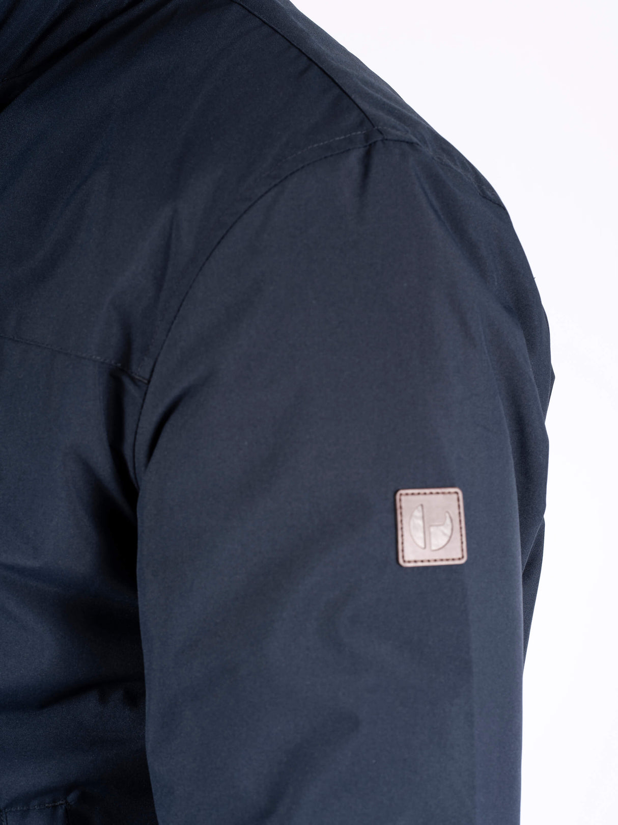 Pre End Frodo Quilted Harrington Jacket Navy