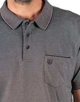 Pre End Jerome Tipped Navy Polo Navy