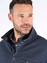 Pre End Leander 1/4 Zip Navy Navy