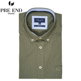Pre End Napoli Print Green Shirt Green