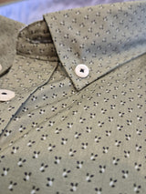 Pre End Napoli Print Green Shirt Green