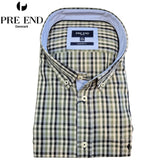 Pre End Rome Check Green Shirt Green