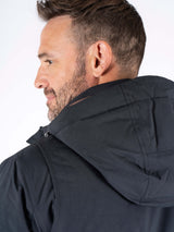 Pre End Wulf Padded Hooded Jacket Navy