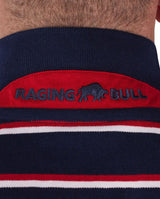 Raging Bull 2 Colour Breton Pique Polo Navy