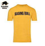 Raging Bull Boucle Logo Mustard T-Shirt Yellow