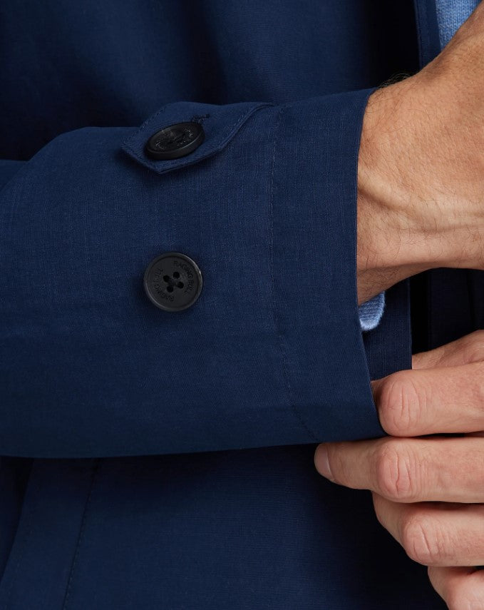 Raging Bull Navy Car Coat Navy