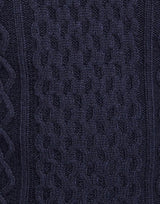Raging Bull Chunky Knit Crew Knit Navy