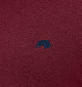 Raging Bull Classic Crew Neck Wine Knit Wine
