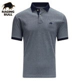 Raging Bull Dobby Jersey Navy Polo Navy