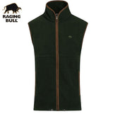 Raging Bull Forest Green Fleece Gillet Green