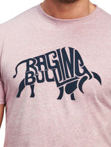 Raging Bull Flock Logo Pink T-Shirt Pink
