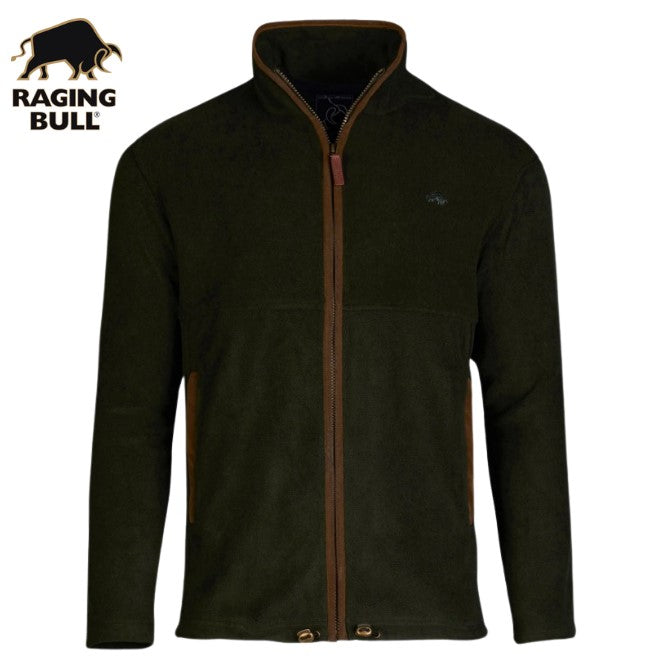 Raging Bull Full Zip Fleece Jacket Green