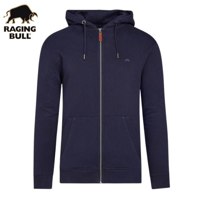 Raging Bull Classic Full Zip Hoodie Navy