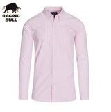 Raging Bull Gingham Check Shirt Pink