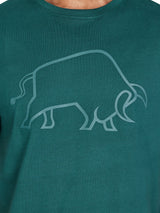 Raging Bull High Build Forest Green Tee Green